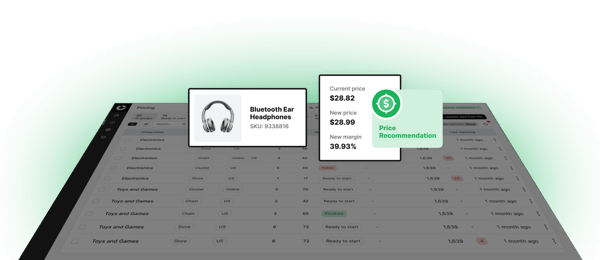 Retail pricing dashboard