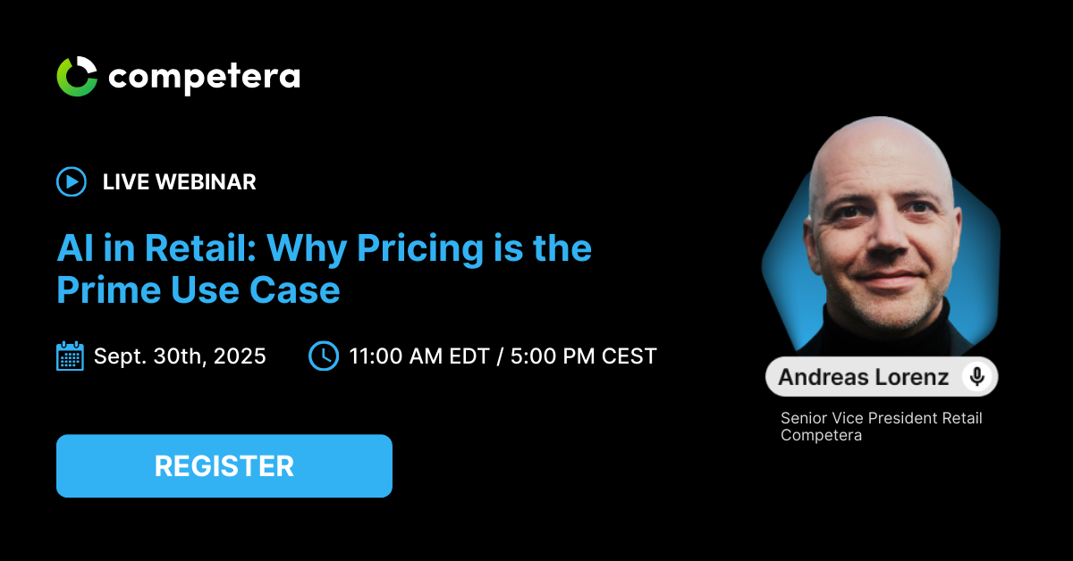AI in Retail: Why Pricing is the Prime Use Case