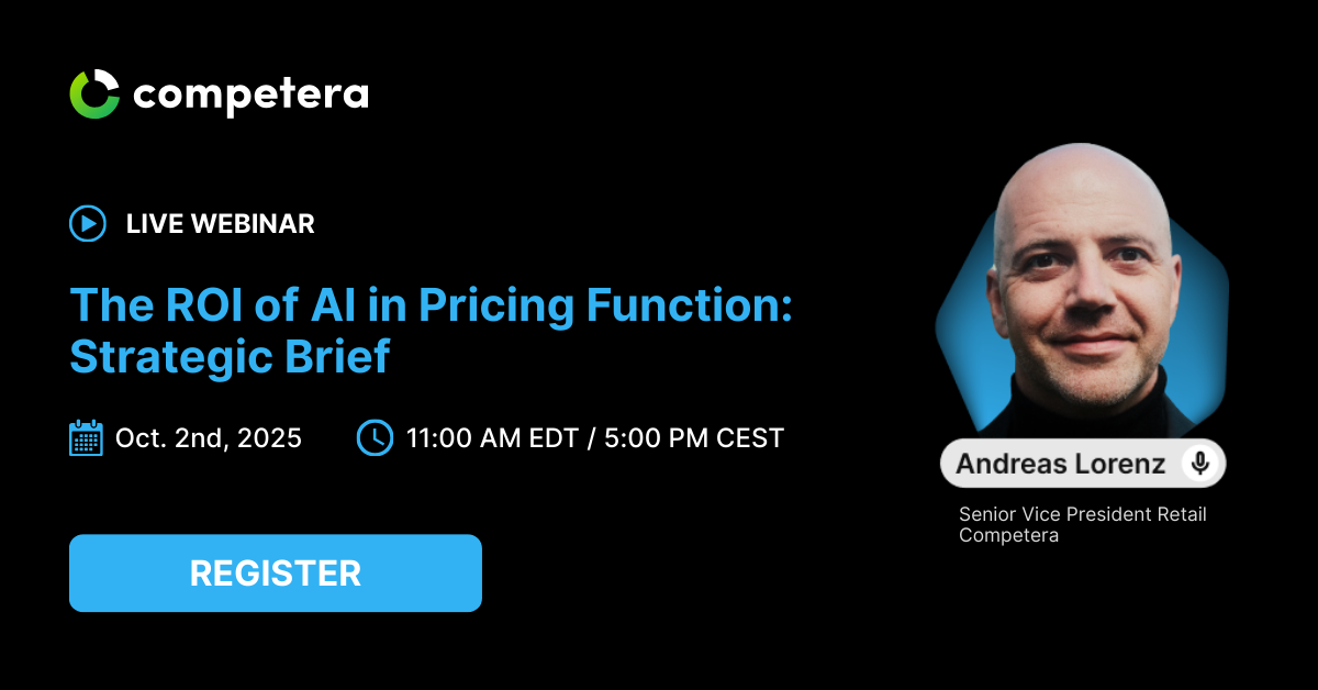 The ROI of AI in Pricing Function: Strategic Brief